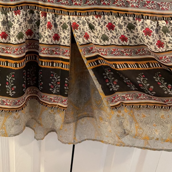 NWT One September Provençal boho midi dress, sz M - Picture 7 of 8